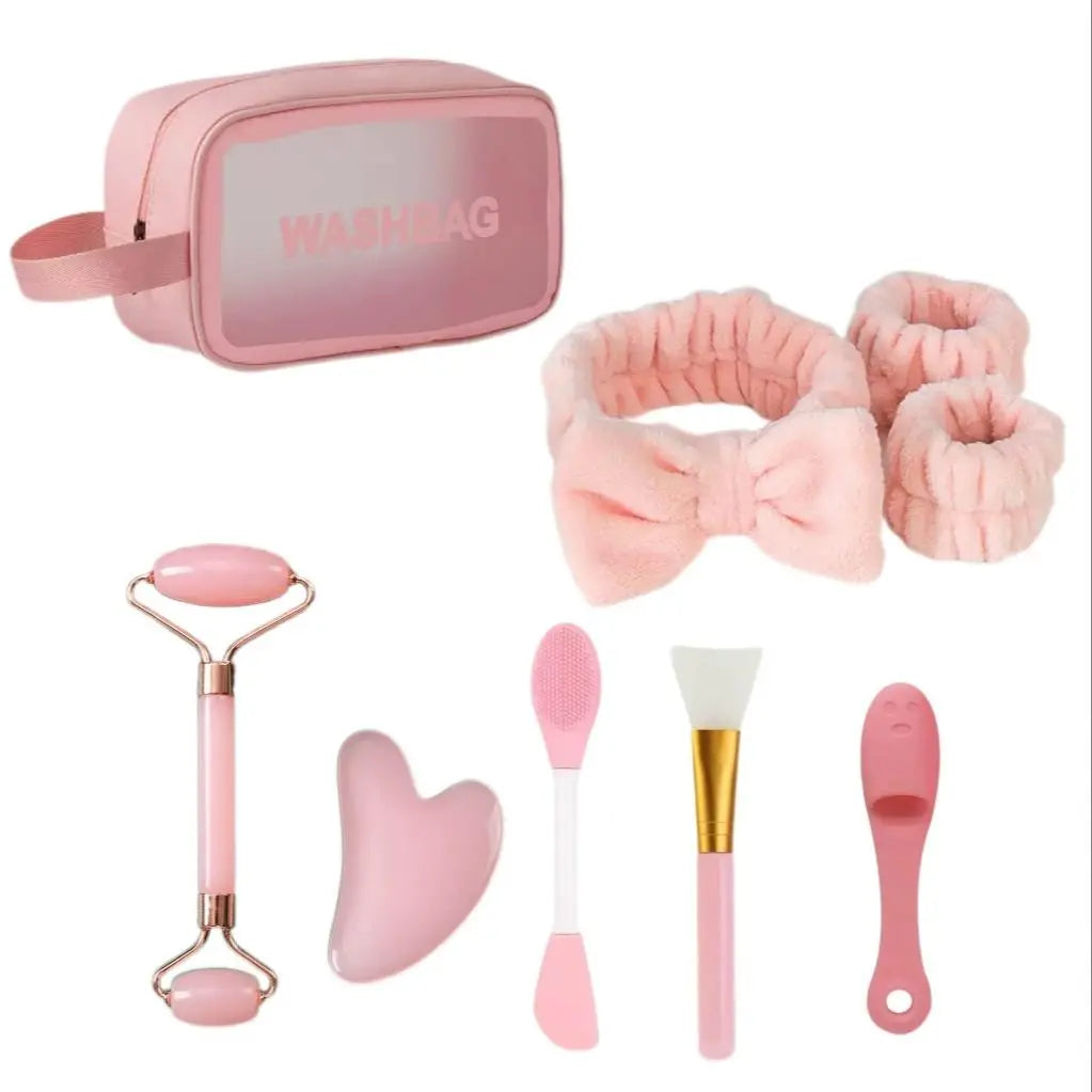 Glow Skincare Essentials Kit – Brush & Facial Tools