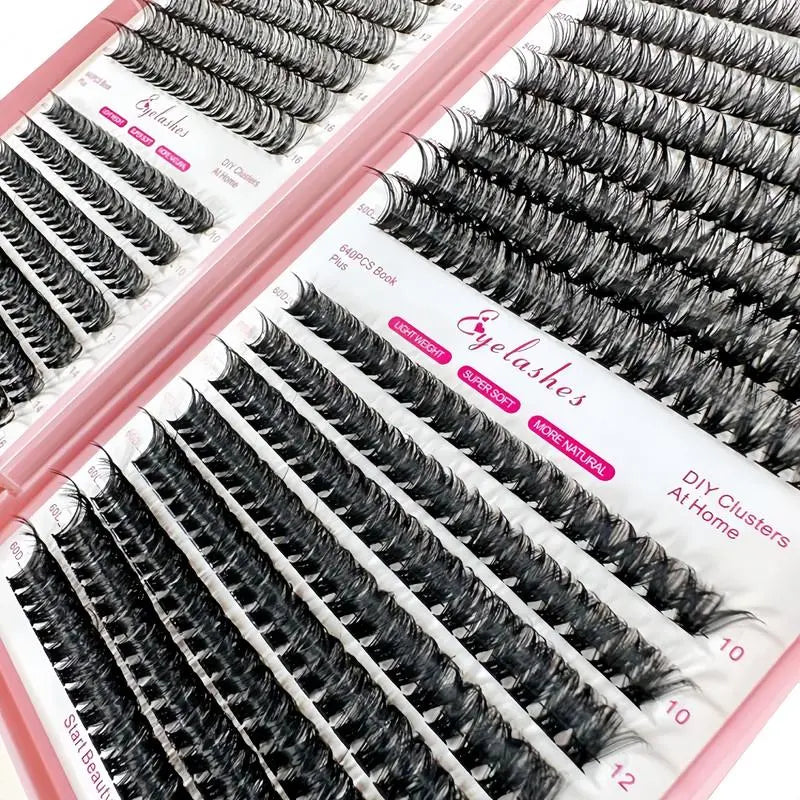 4-in-1 Lash Cluster Kit – Natural Doll Eye Look