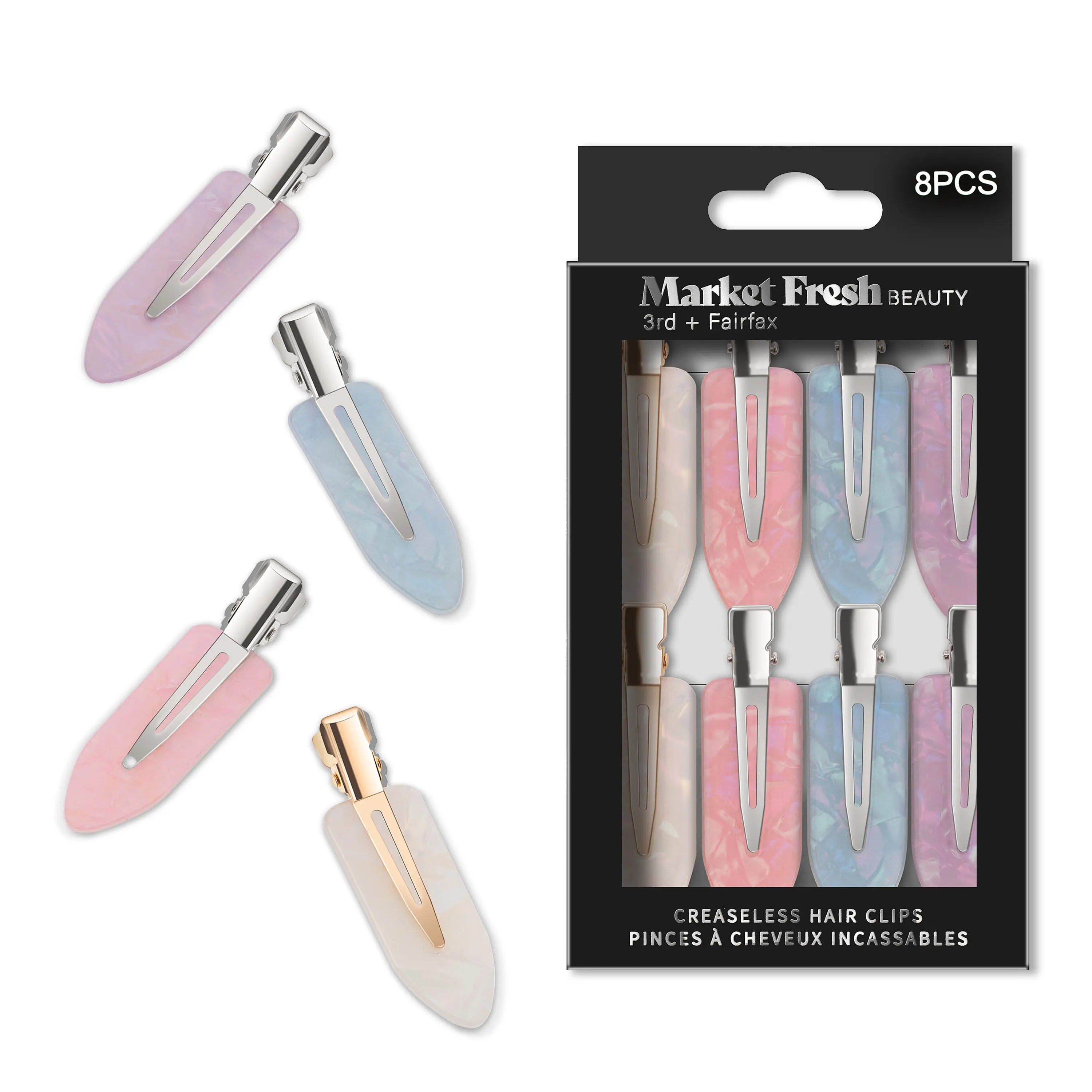Creaseless Hair Clips Set