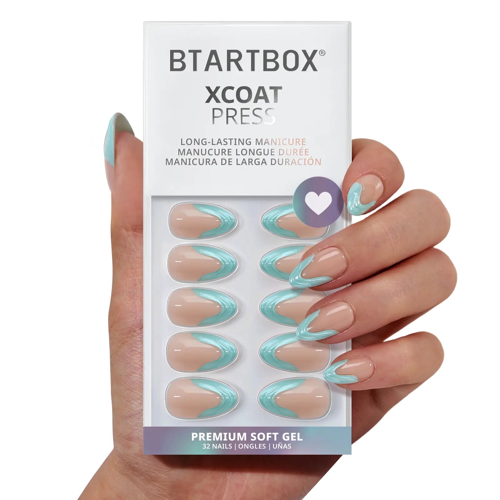 Ocean Energy Press-On Nails