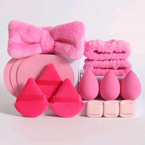 15 Piece Skin and Hair Care Tools, Make-Up Applicator