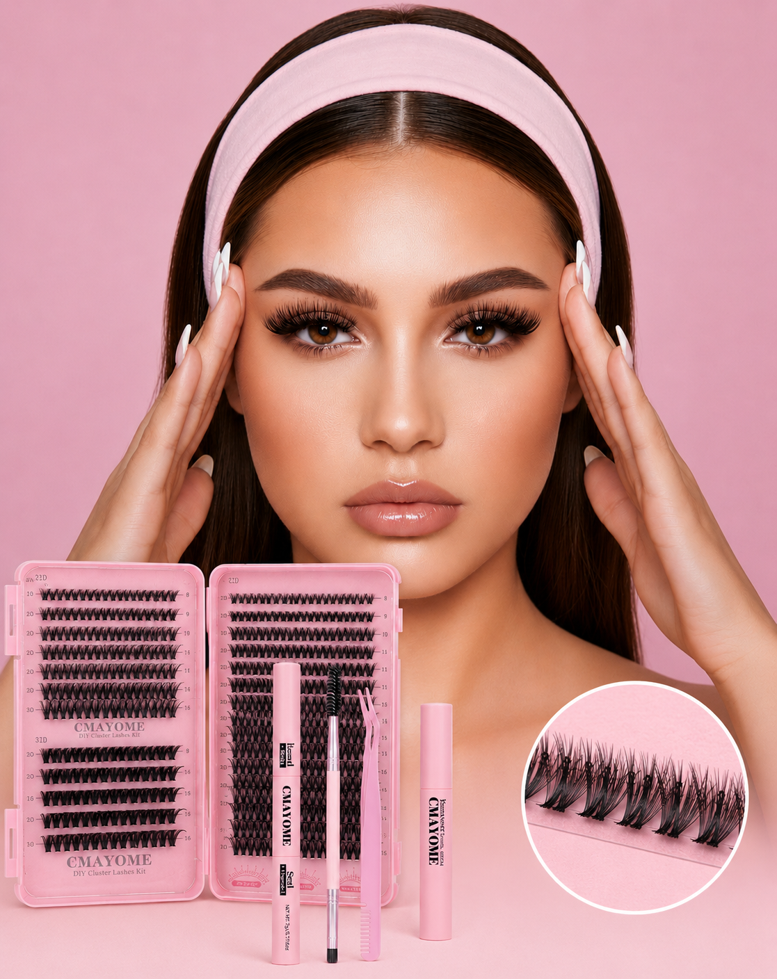 4-in-1 Lash Cluster Kit – Natural Doll Eye Look