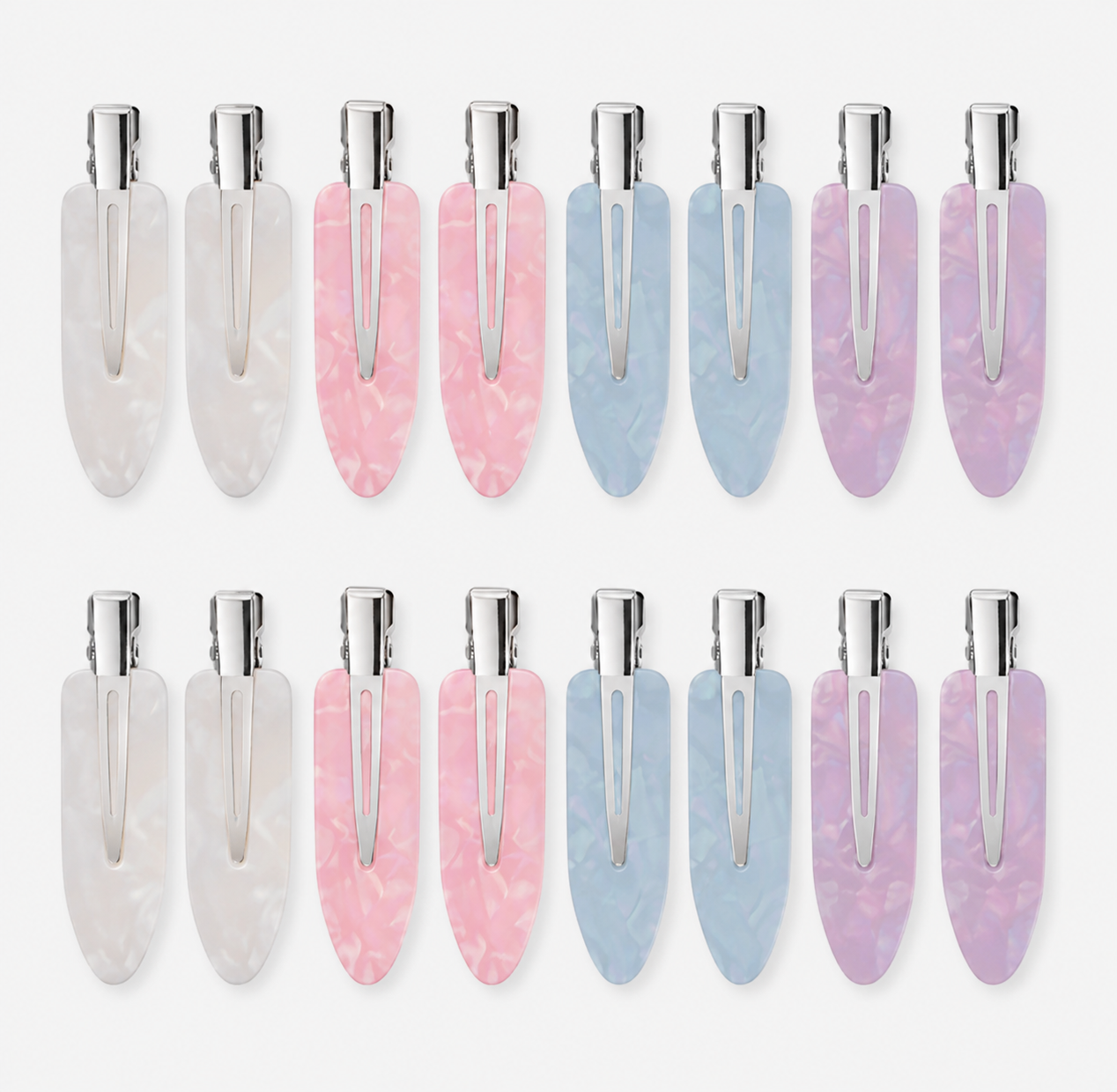 Creaseless Hair Clips Set